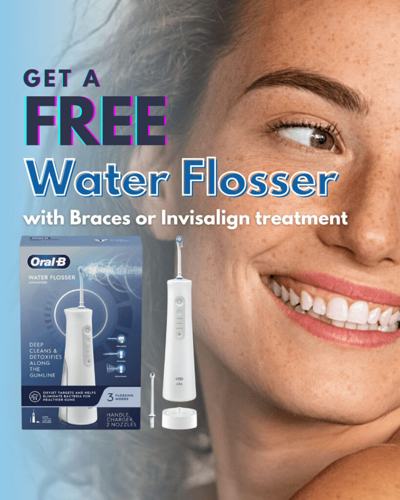 beyond braces free water flosser promo